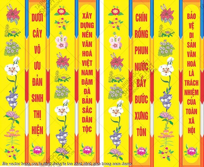 file vector bang ron le phat dang le lon nhat phat giao trong nam 